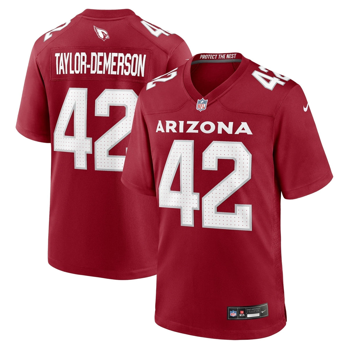 Dadrion Taylor-Demerson Arizona Cardinals Nike Team Game Jersey -  Cardinal