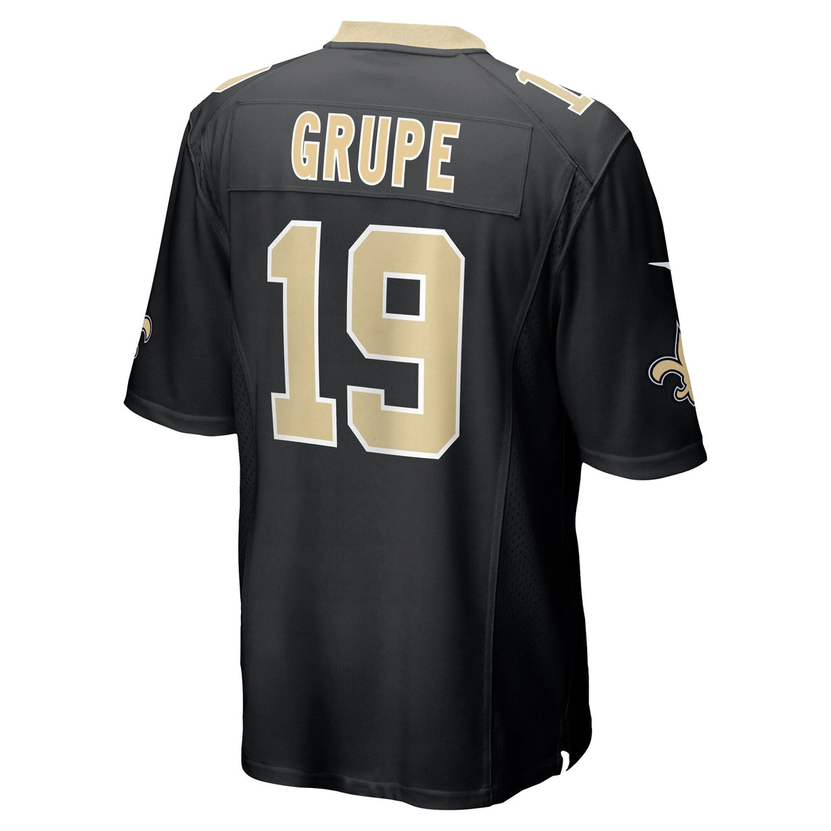 Blake Grupe New Orleans Saints Nike Team Game Jersey -  Black