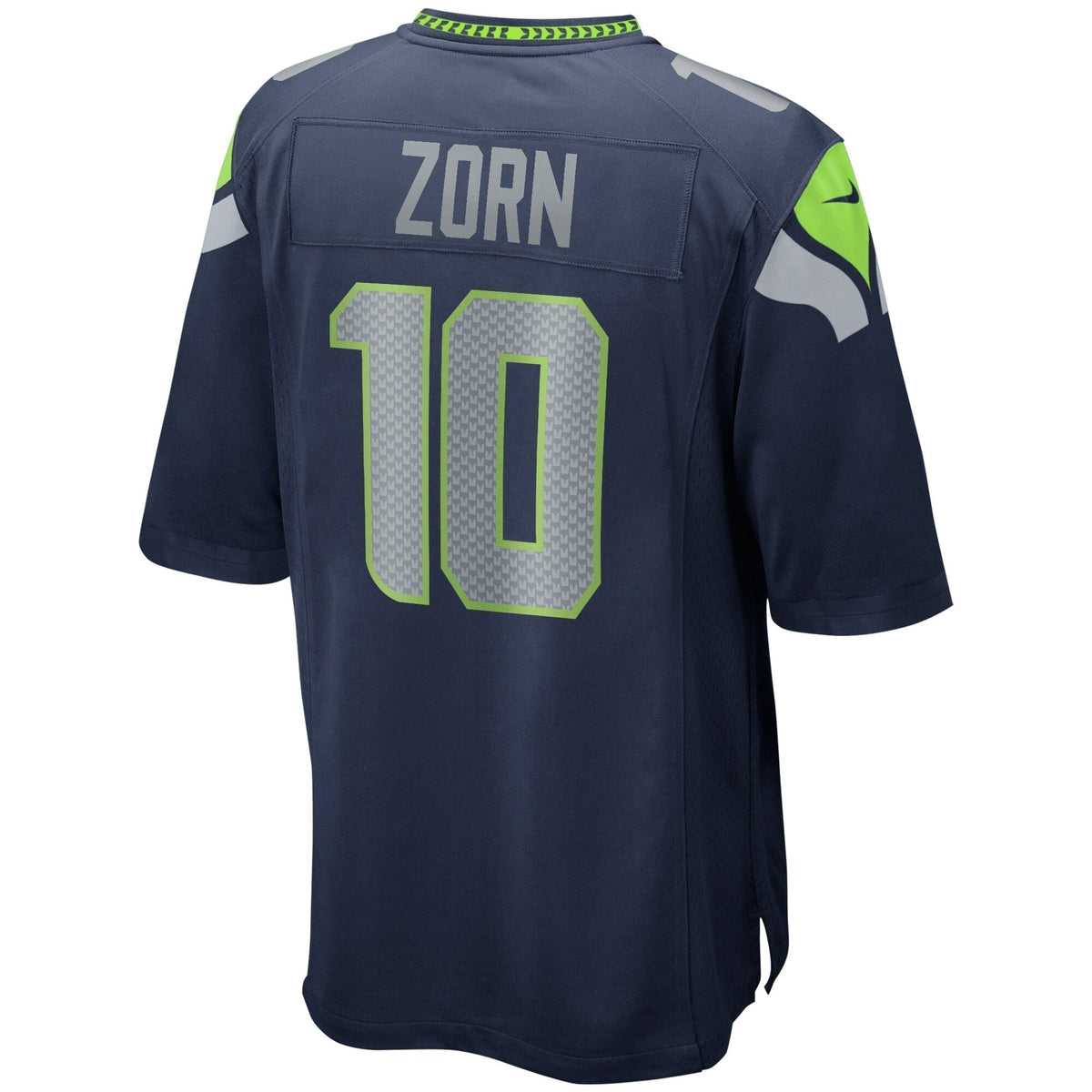 Jim Zorn Seattle Seahawks Nike Game Retired   Jersey - College Navy