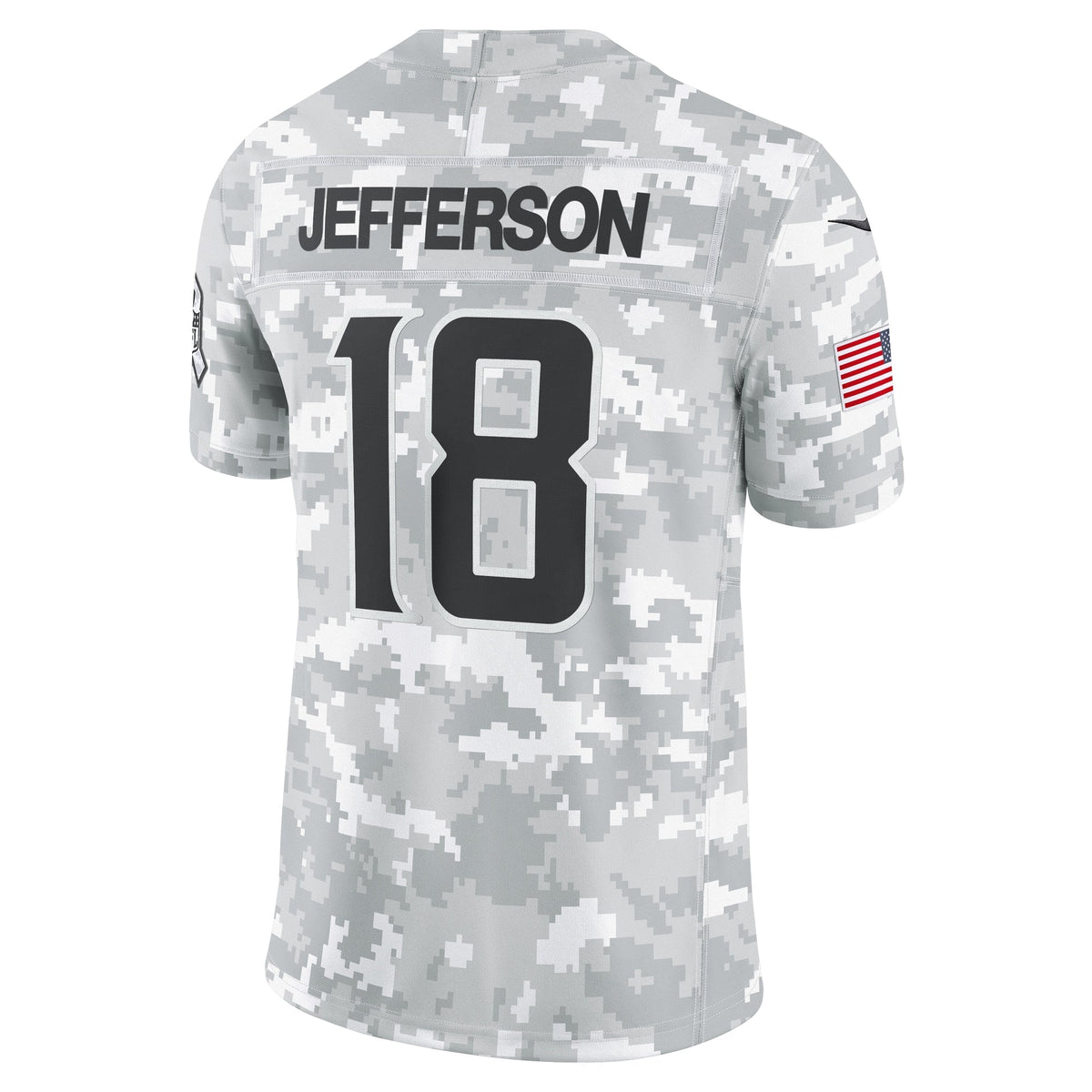 Justin Jefferson Minnesota Vikings Nike 2024 Salute to Service Limited Jersey - Arctic Camo