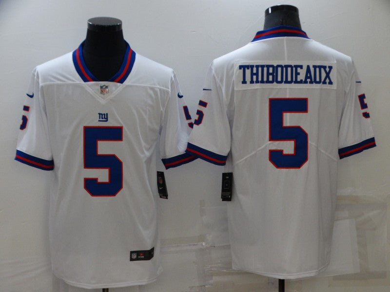 Men's New York Giants Kayvon Thibodeaux #5 White Game Jersey1