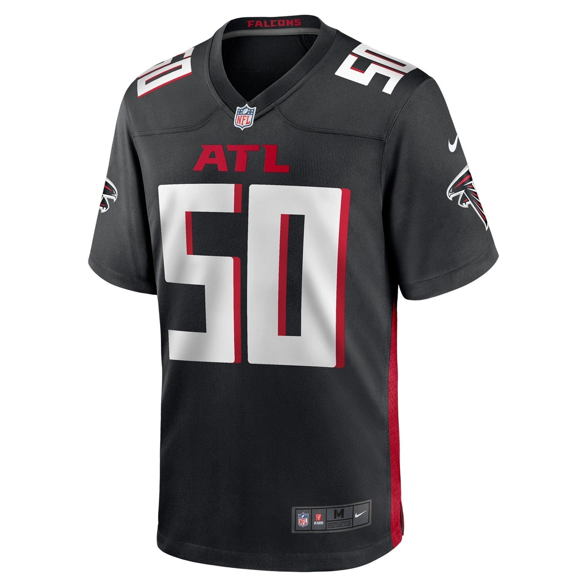 James Smith-Williams Atlanta Falcons Nike Team Game Jersey -  Black