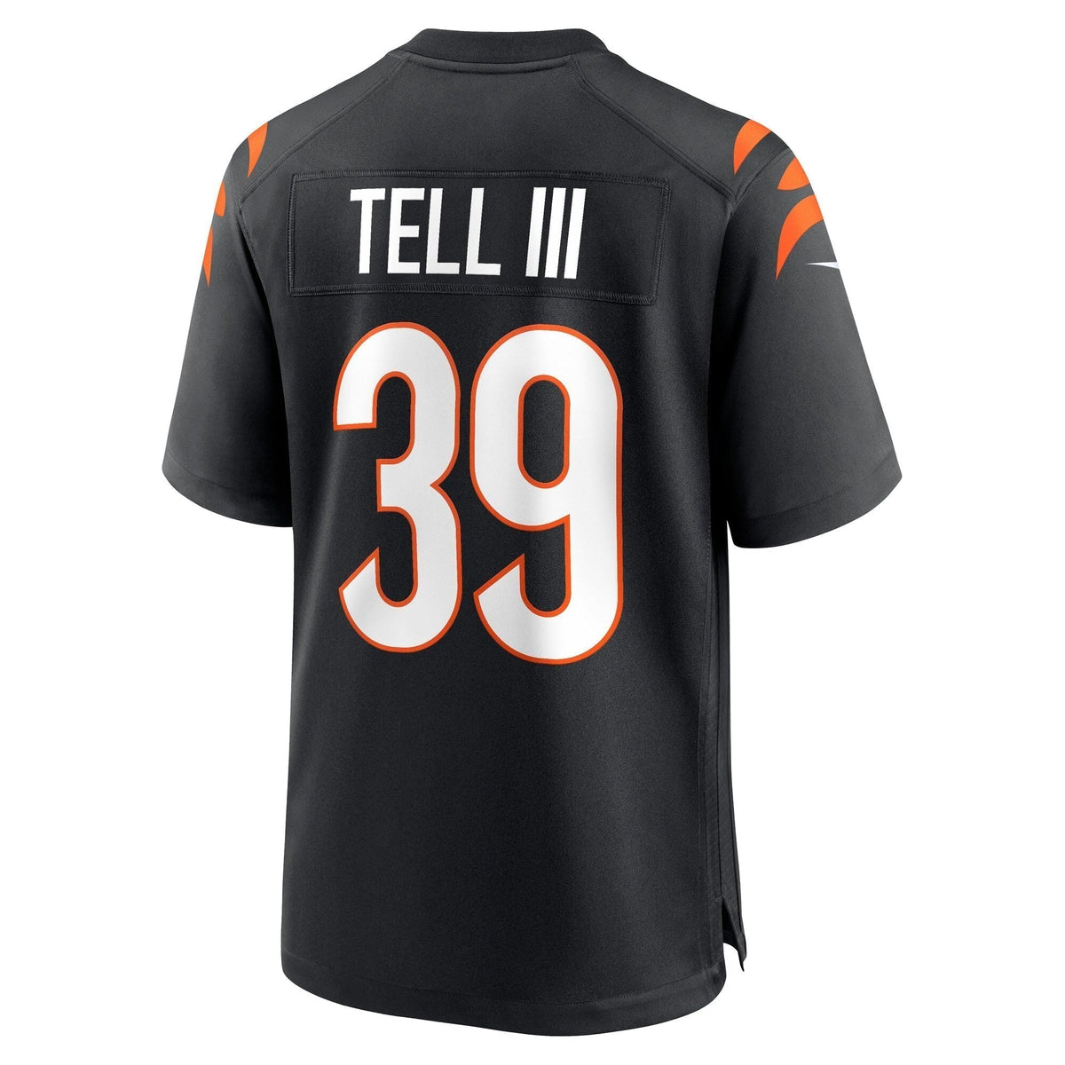 Marvell Tell III Cincinnati Bengals Nike Game   Jersey - Black