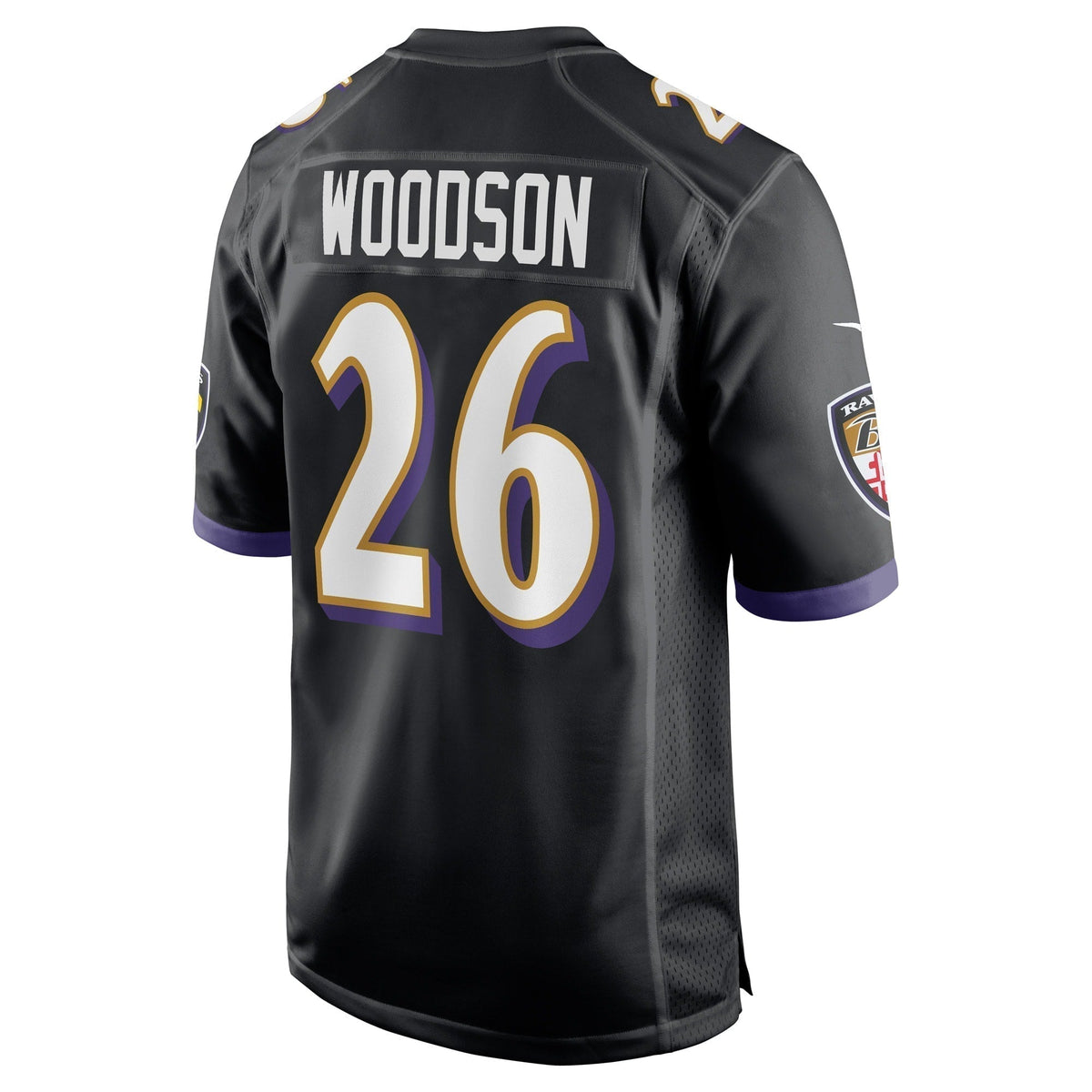 Rod Woodson Baltimore Ravens Nike Retired   Jersey - Black