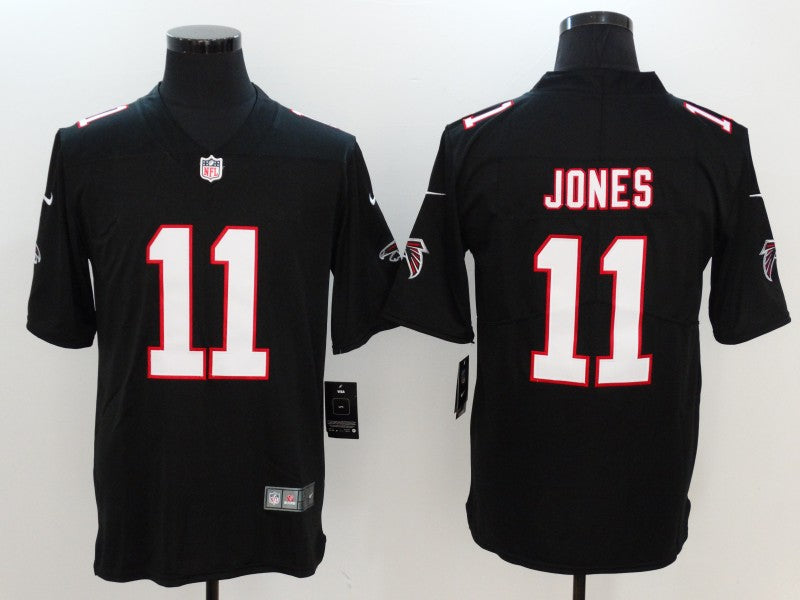 Men's Atlanta Falcons Julio Jones #11 Black Game Jersey1