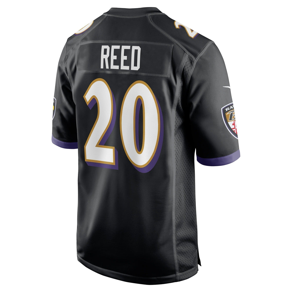 Ed Reed Baltimore Ravens Nike Retired   Jersey - Black