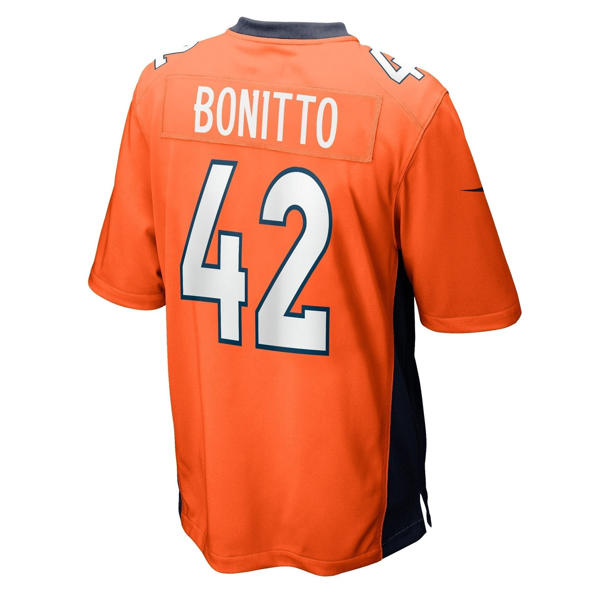 Nik Bonitto Denver Broncos Nike Game   Jersey - Orange