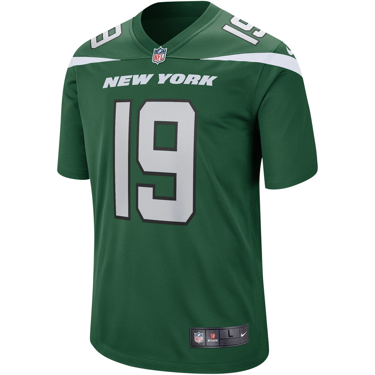 Keyshawn Johnson New York Jets Nike Game Retired   Jersey - Gotham Green