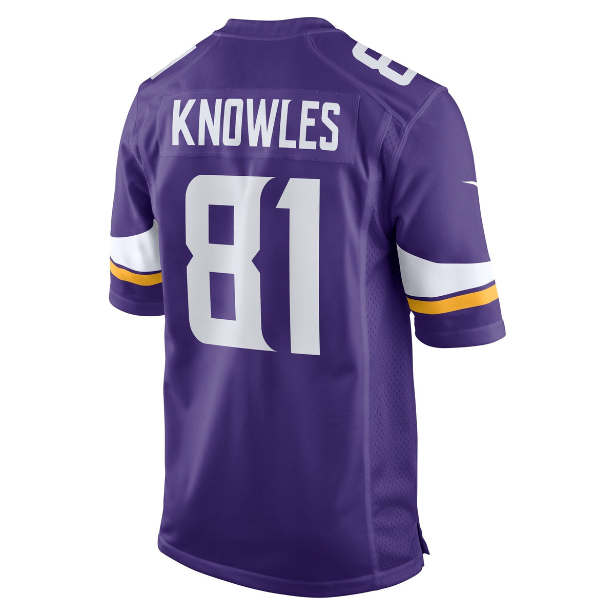 Malik Knowles Minnesota Vikings Nike Team Game Jersey -  Purple