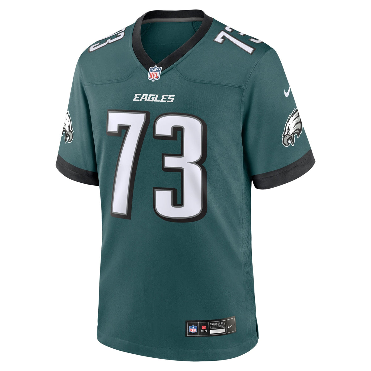 Le'Raven Clark Philadelphia Eagles Nike Team Game Jersey - Midnight Green
