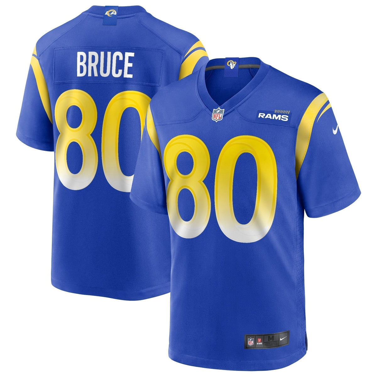 Isaac Bruce Los Angeles Rams Nike Game Retired   Jersey - Royal