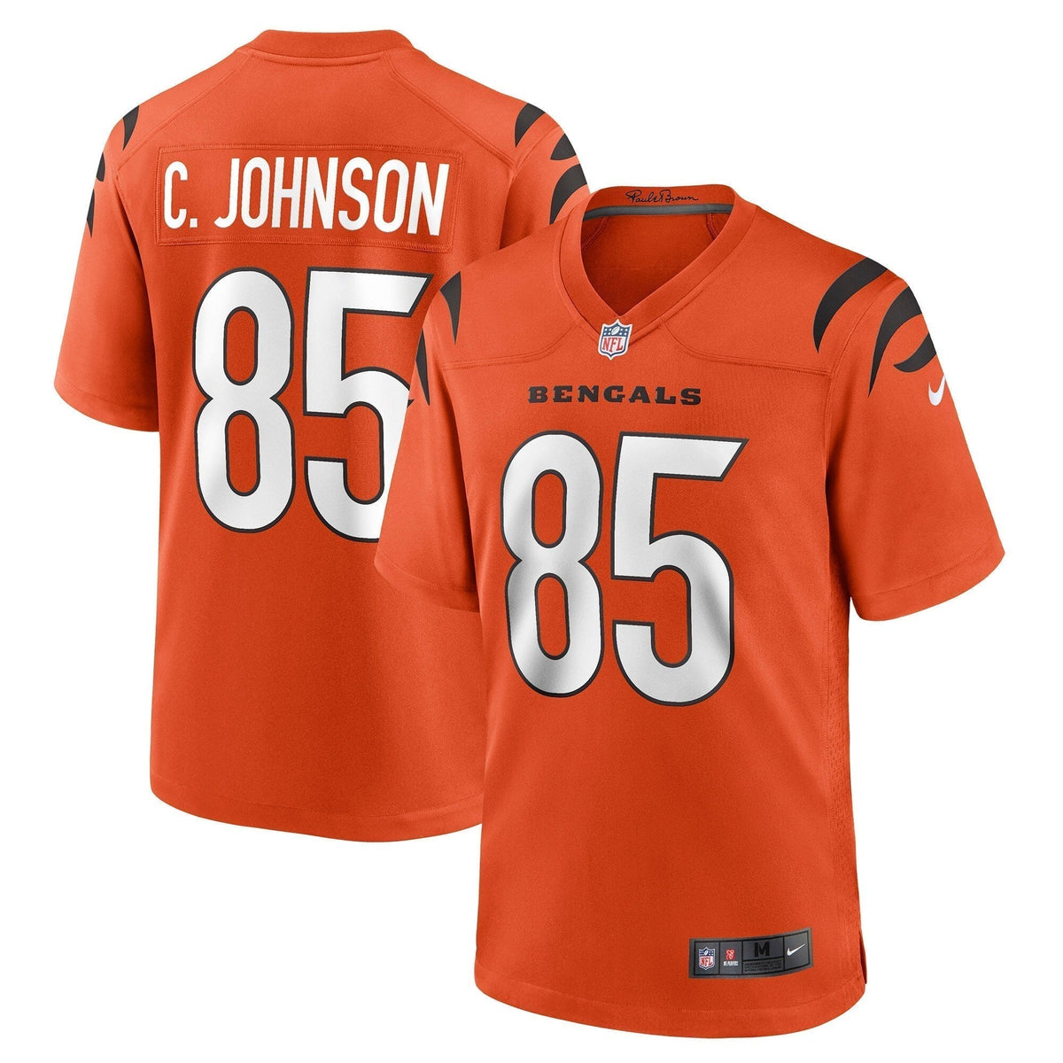 Chad Johnson Cincinnati Bengals Nike Retired   Alternate Game Jersey - Orange