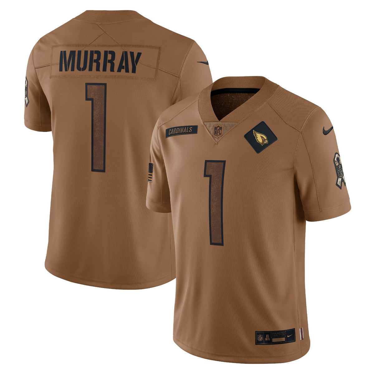 Kyler Murray Arizona Cardinals Nike Salute To Service Limited Jersey - Brown