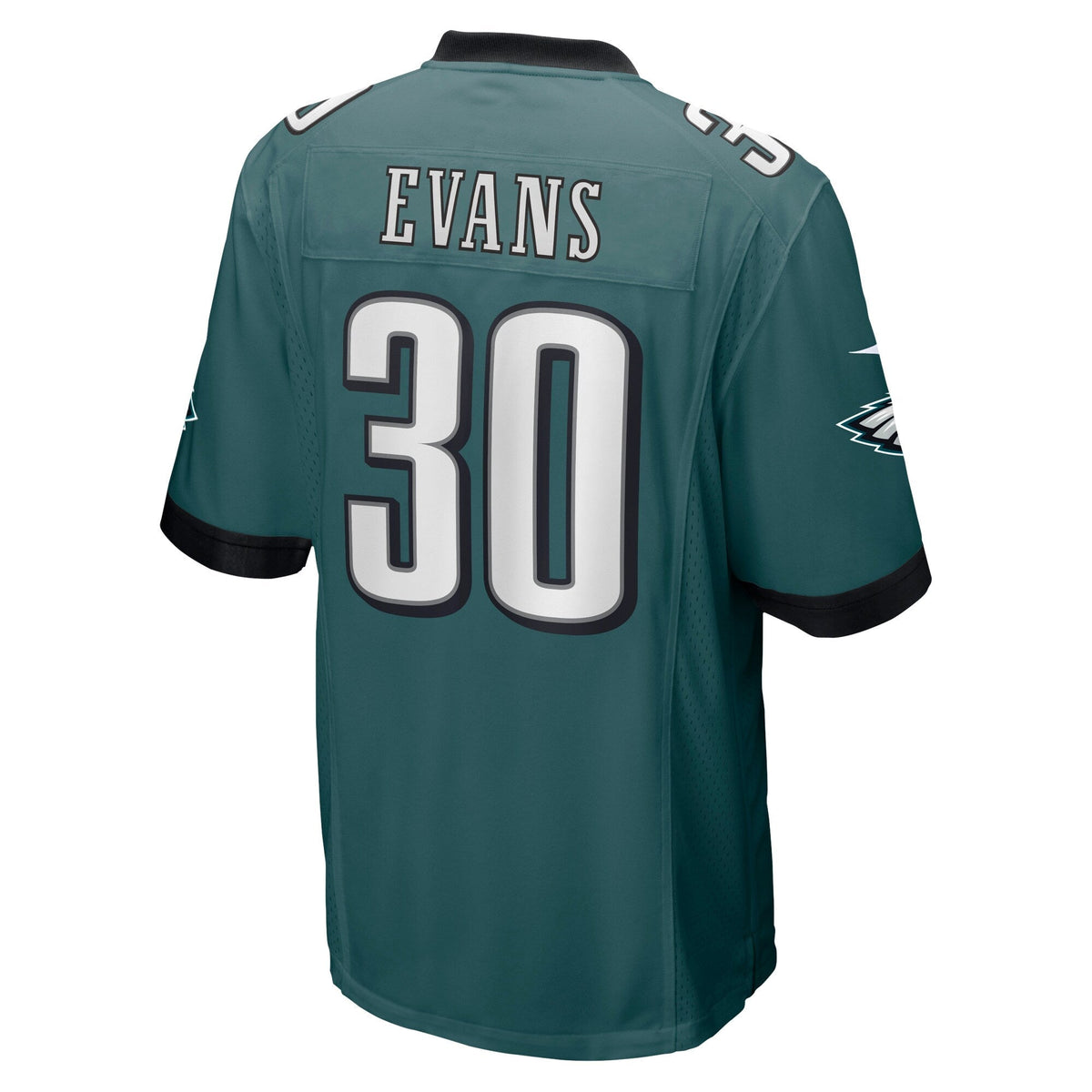 Justin Evans Philadelphia Eagles Nike Game   Jersey - Midnight Green