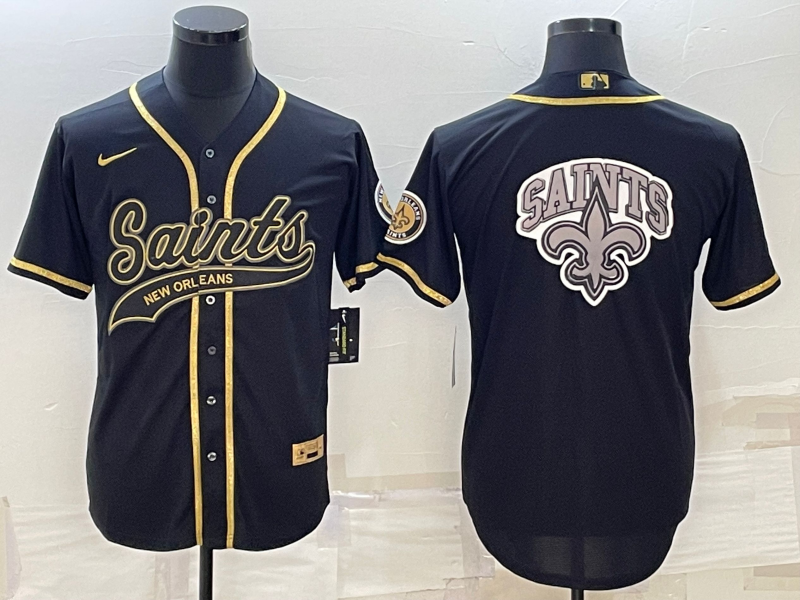 Men's New Orleans Saints Black Player Jersey1