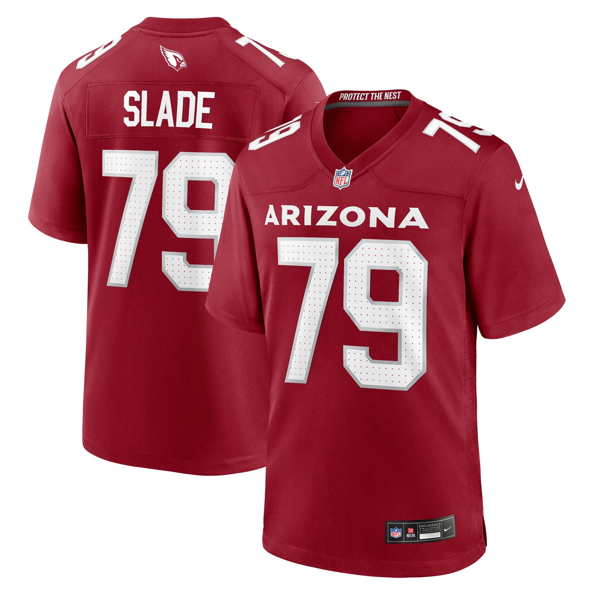Jacob Slade Arizona Cardinals Nike  Game Jersey -  Cardinal