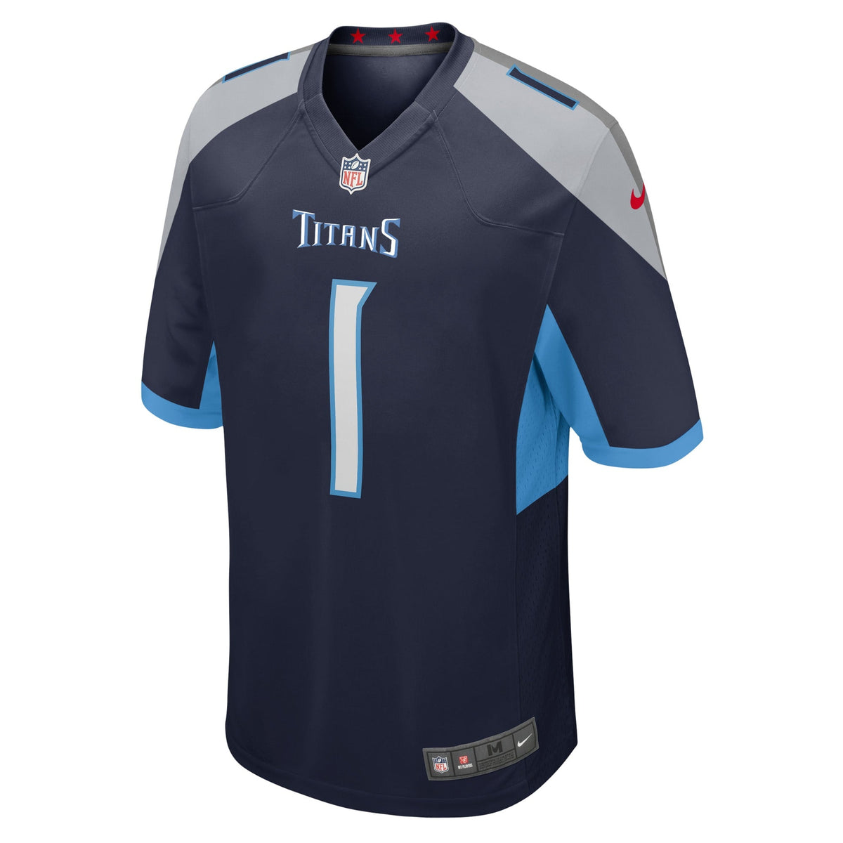 Number 1 Groom Tennessee Titans Nike Game Jersey - Navy