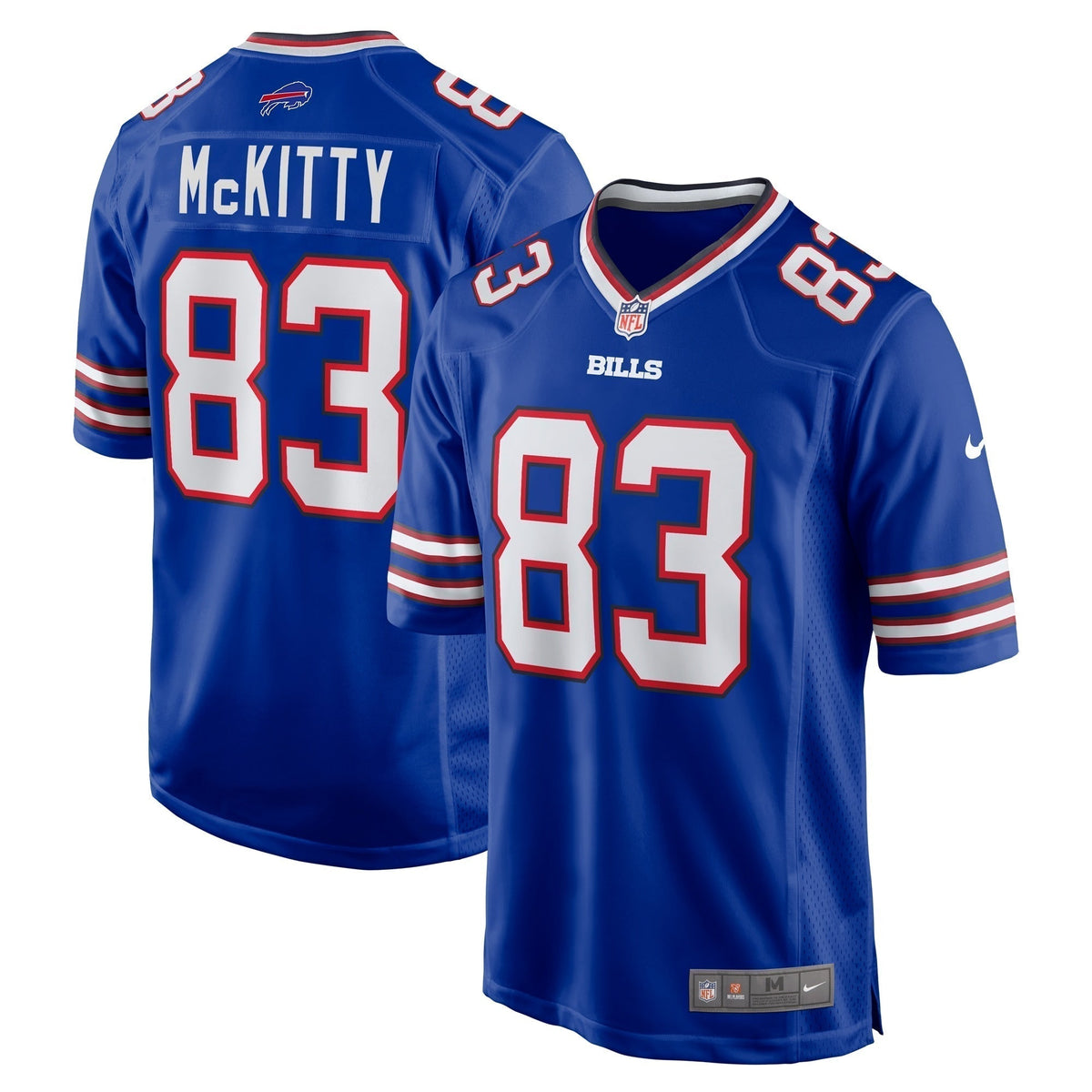 Tre McKitty Buffalo Bills Nike Team Game Jersey -  Royal