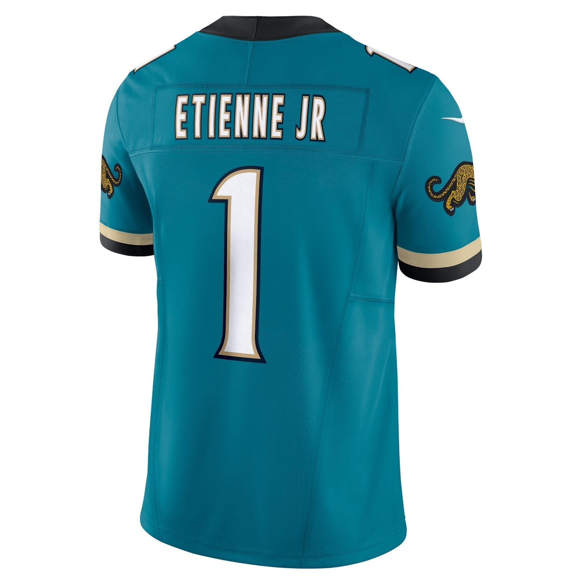 Travis Etienne Jacksonville Jaguars Nike Prowler Throwback Vapor F.U.S.E. Limited Jersey - Teal