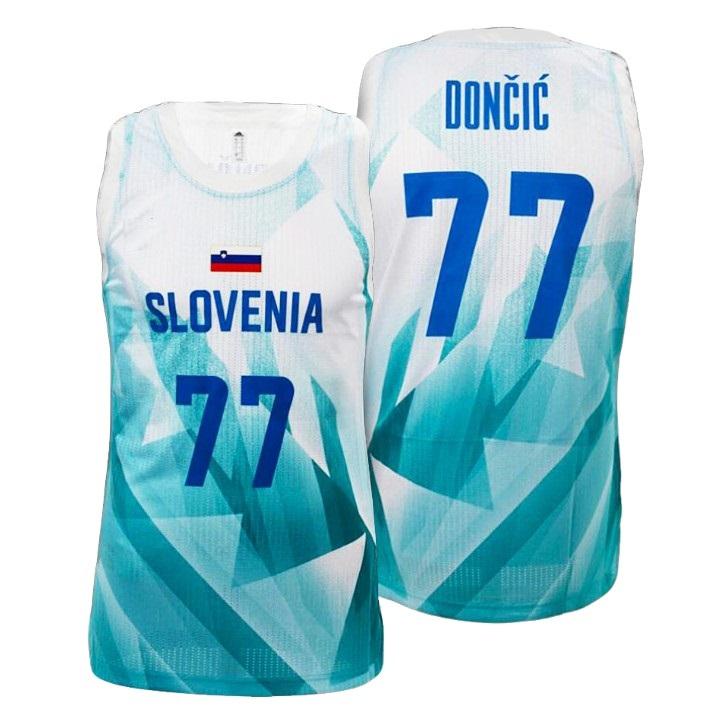 Luka Doncic Slovenia Olympics Jersey