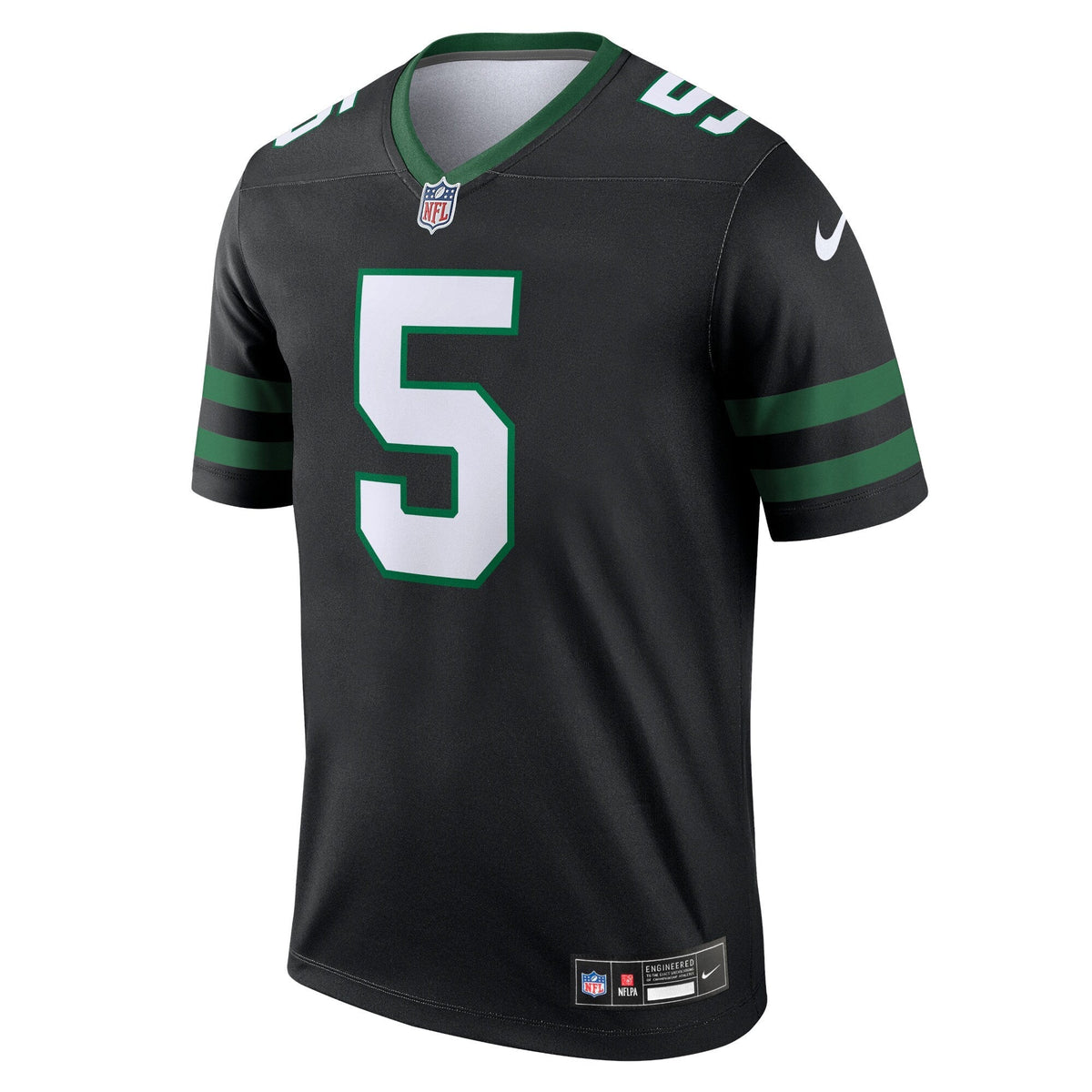 Garrett Wilson New York Jets Nike Alternate Legend Jersey  - Legacy Black
