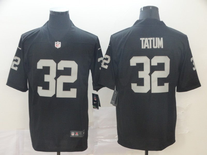 Men's Las Vegas Raiders Jack Tatum #32 Black Game Player Jersey1