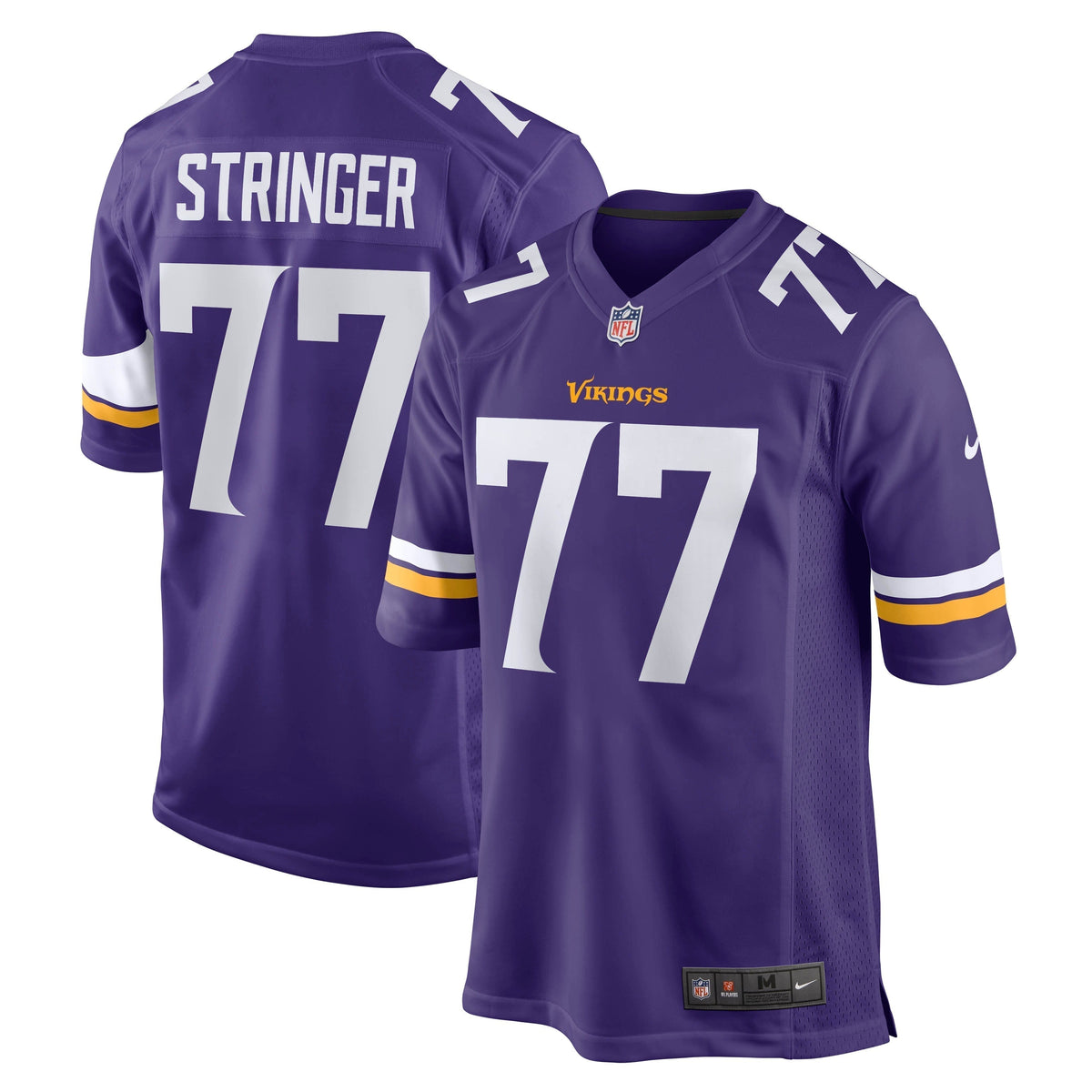 Korey Stringer Minnesota Vikings Nike Retired   Jersey - Purple