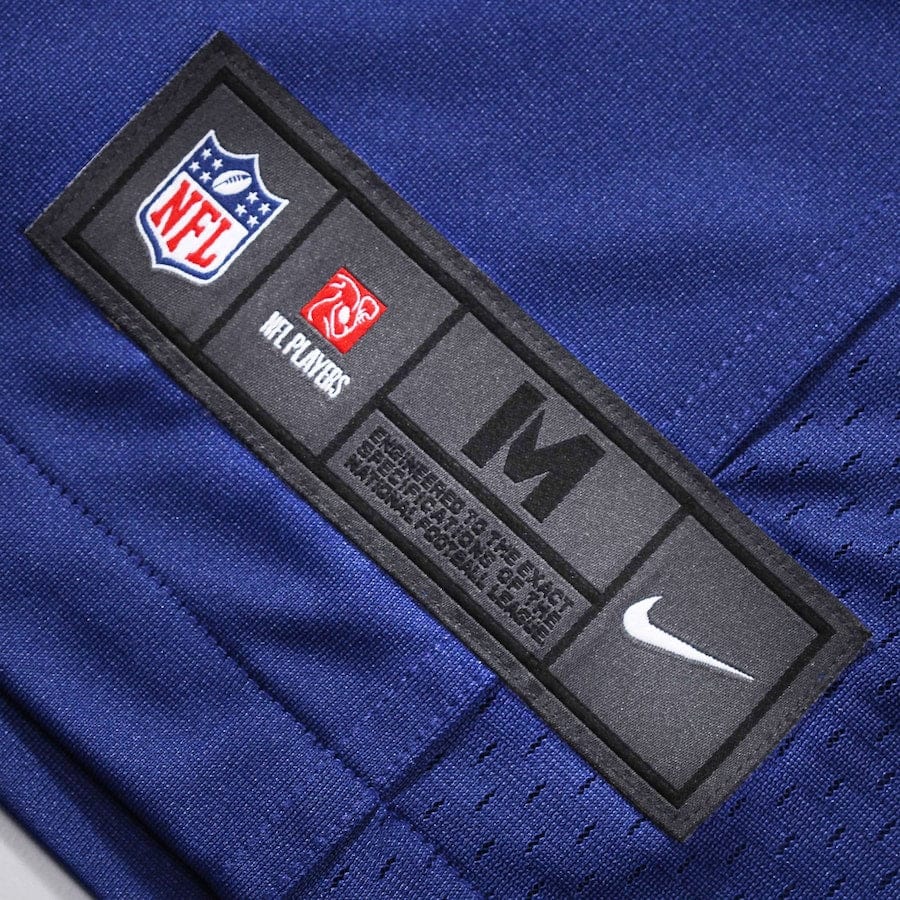 Mens New York Giants Eli Manning Nike Royal Blue Game Jersey