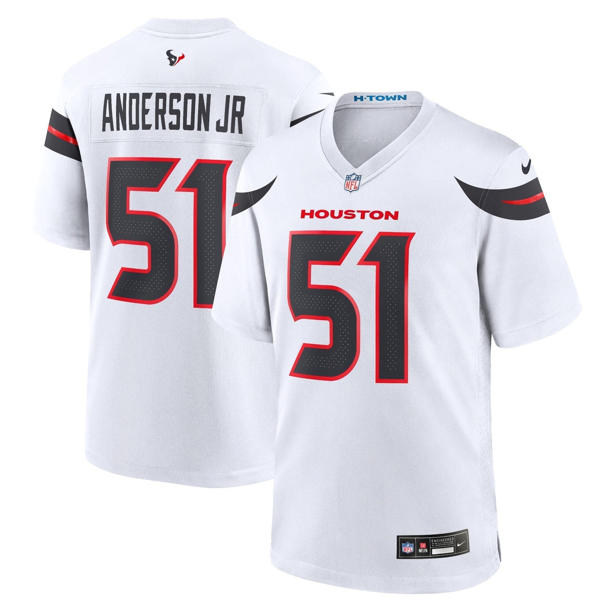 Will Anderson Jr. Houston Texans Nike Game Jersey - White