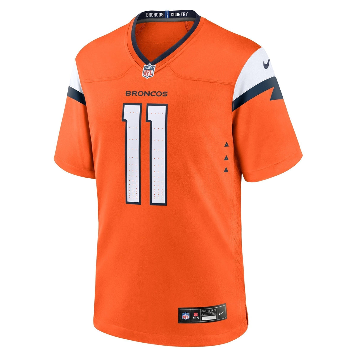 Josh Reynolds Denver Broncos Nike Game Jersey -  Orange