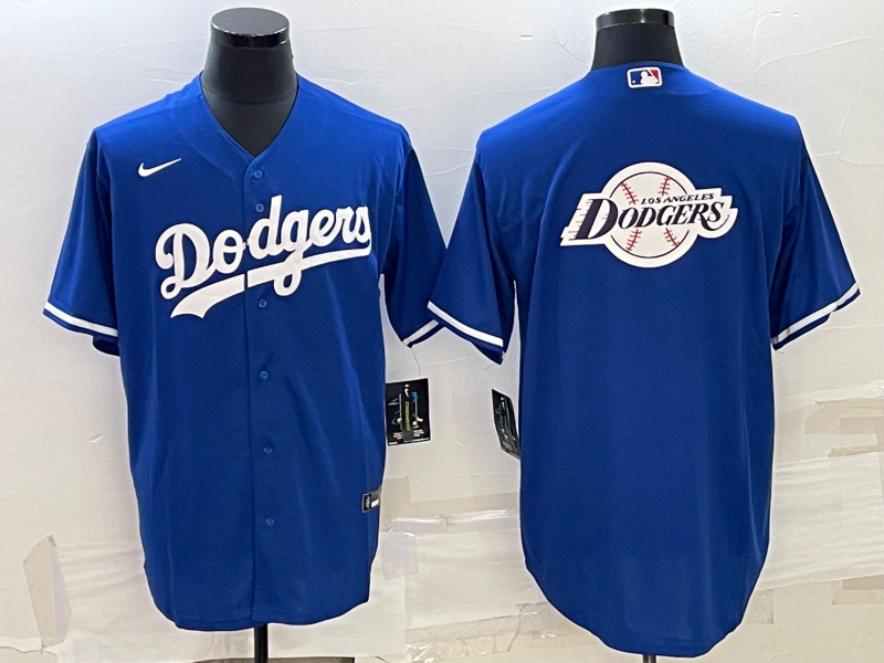Men's Los Angeles Dodgers Blue Replica Team Jersey1