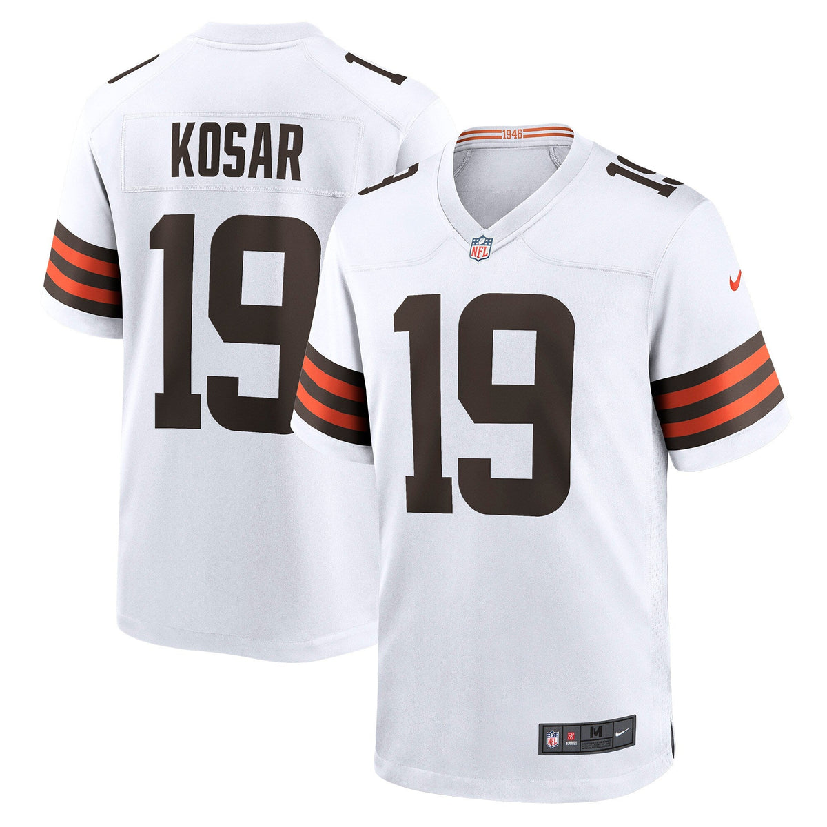 Bernie Kosar Cleveland Browns Nike Retired   Game Jersey - White