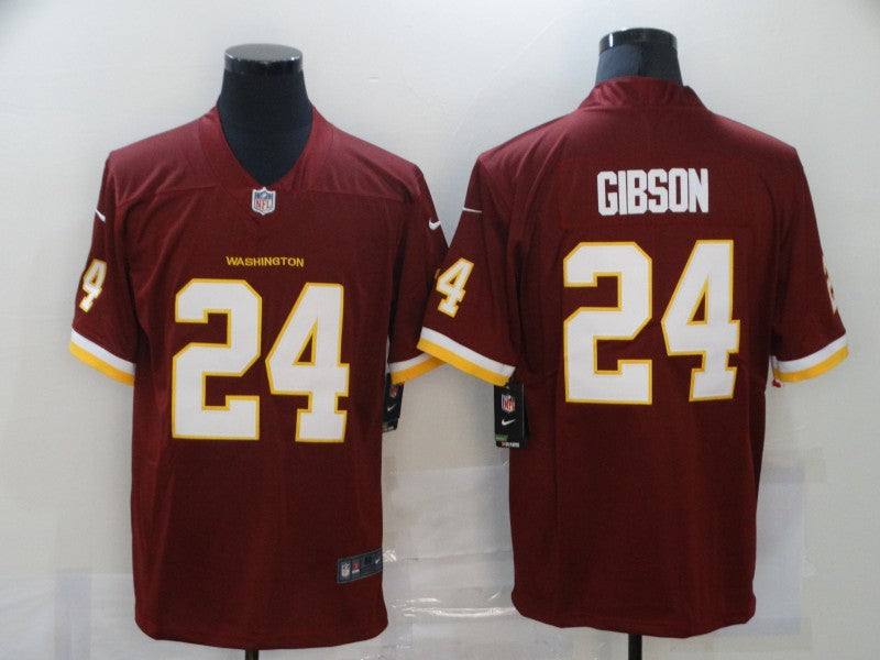 Men's Washington Commanders Antonio Gibson #24 Red Game Jersey1