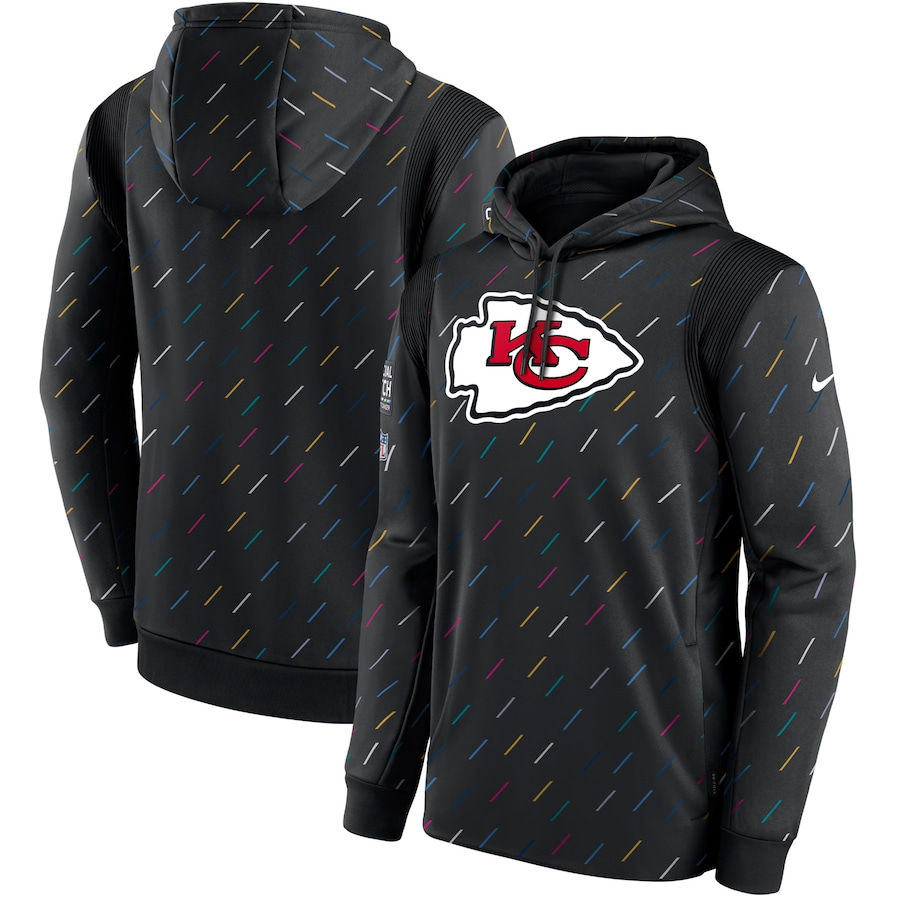 Men's Kansas City Chiefs NFL 2021 Salute to Service Hoodie1 Black