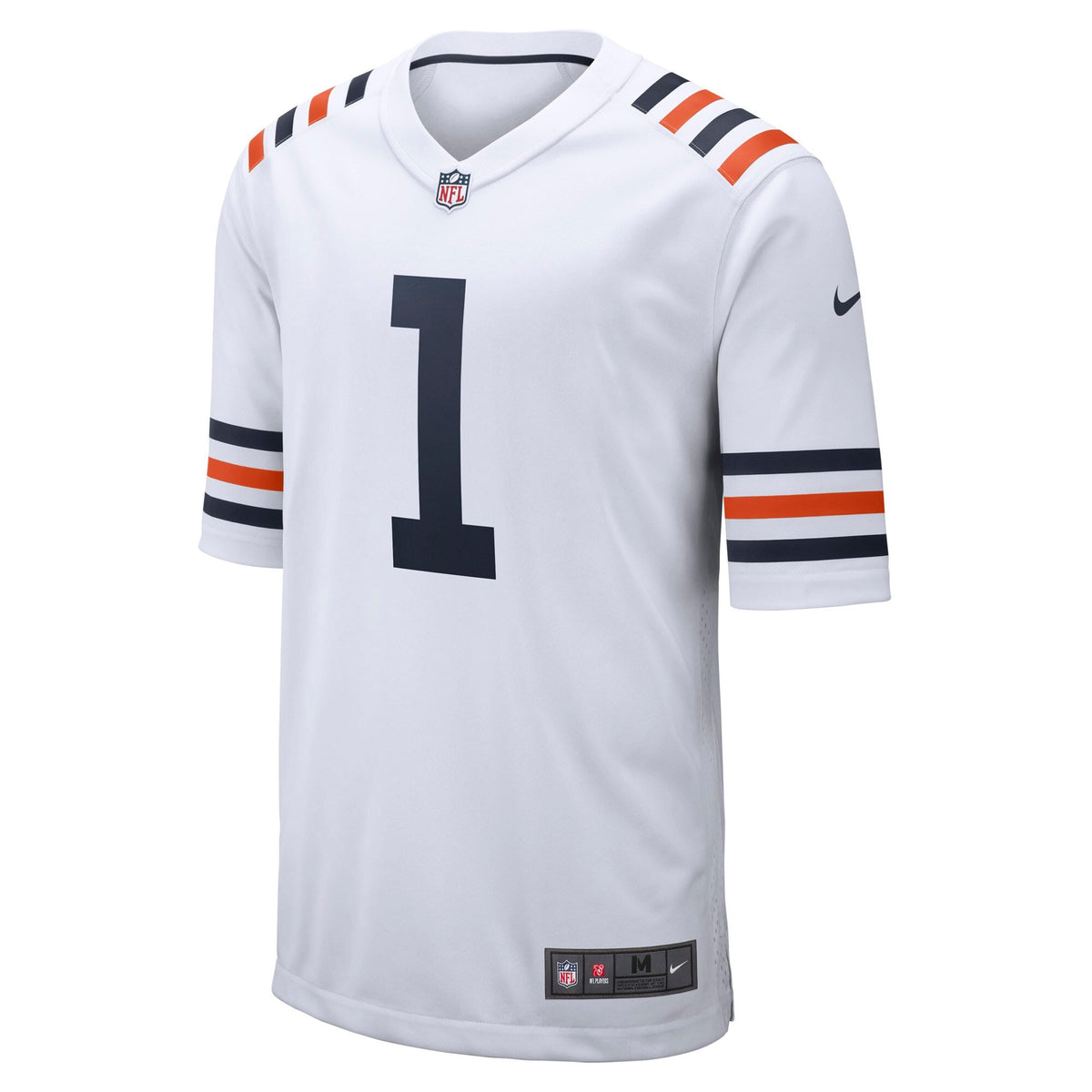 Justin Fields Chicago Bears Nike Alternate Classic Game Jersey - White