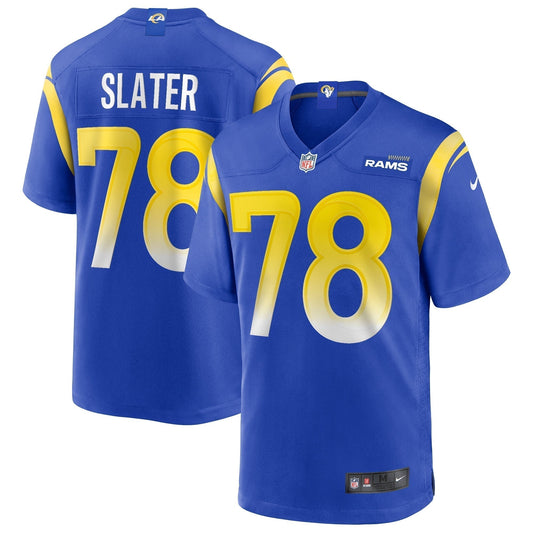 Jackie Slater Los Angeles Rams Nike Game Retired   Jersey - Royal