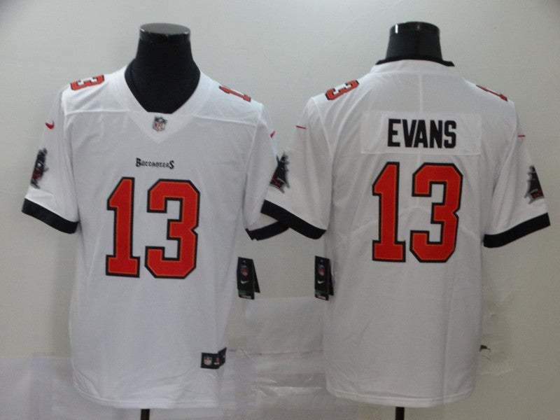 Men's Tampa Bay Buccaneers Mike Evans #13 White Game Jersey1