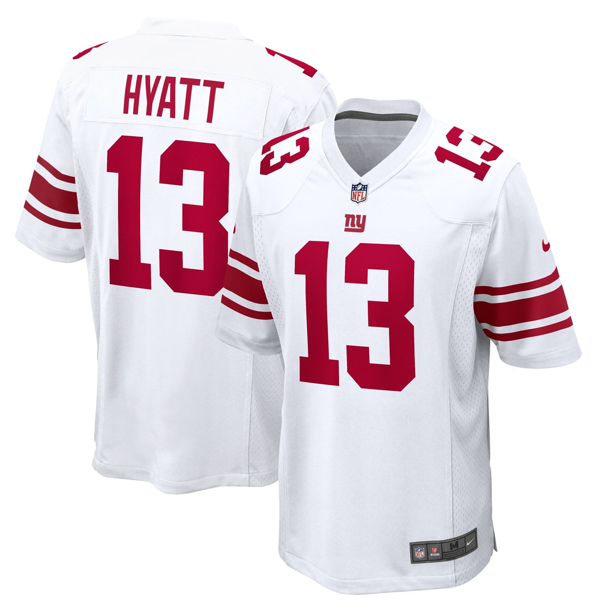 Jalin Hyatt New York Giants Nike  Game Jersey -  White