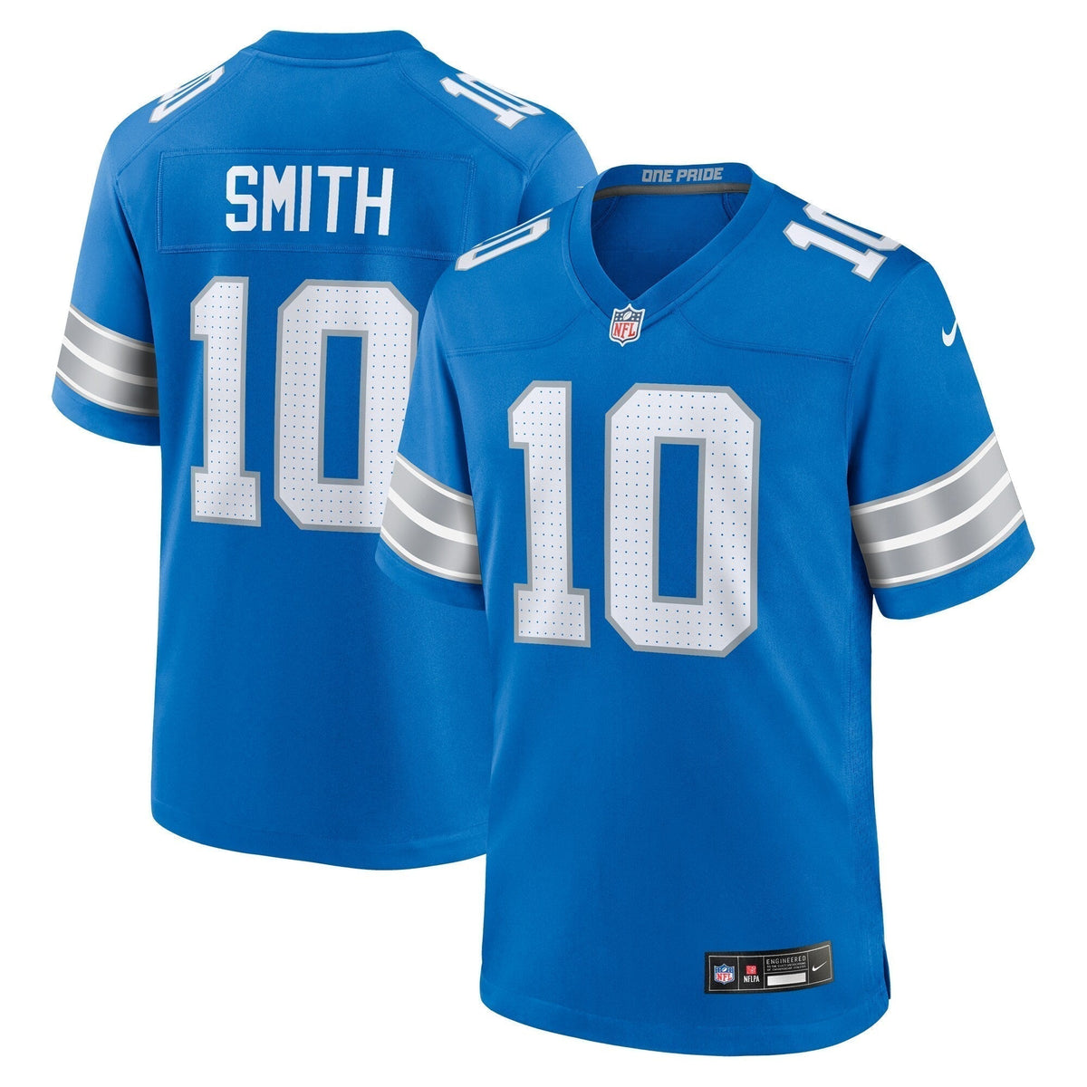 Tre'Quan Smith Detroit Lions Nike Game Jersey -  Blue