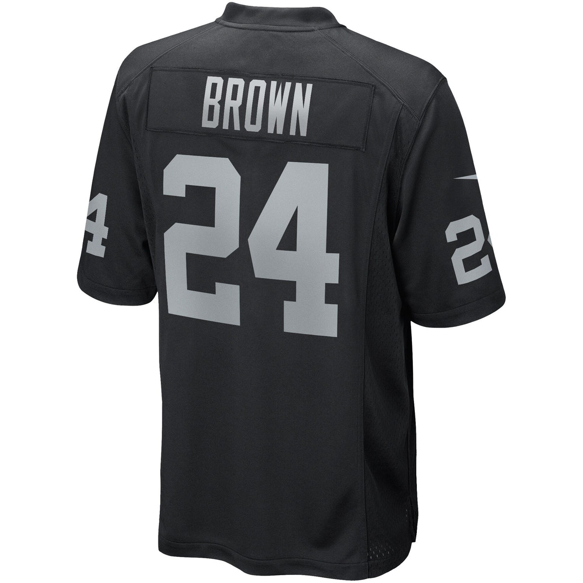 Willie Brown Las Vegas Raiders Nike Game Retired   Jersey - Black