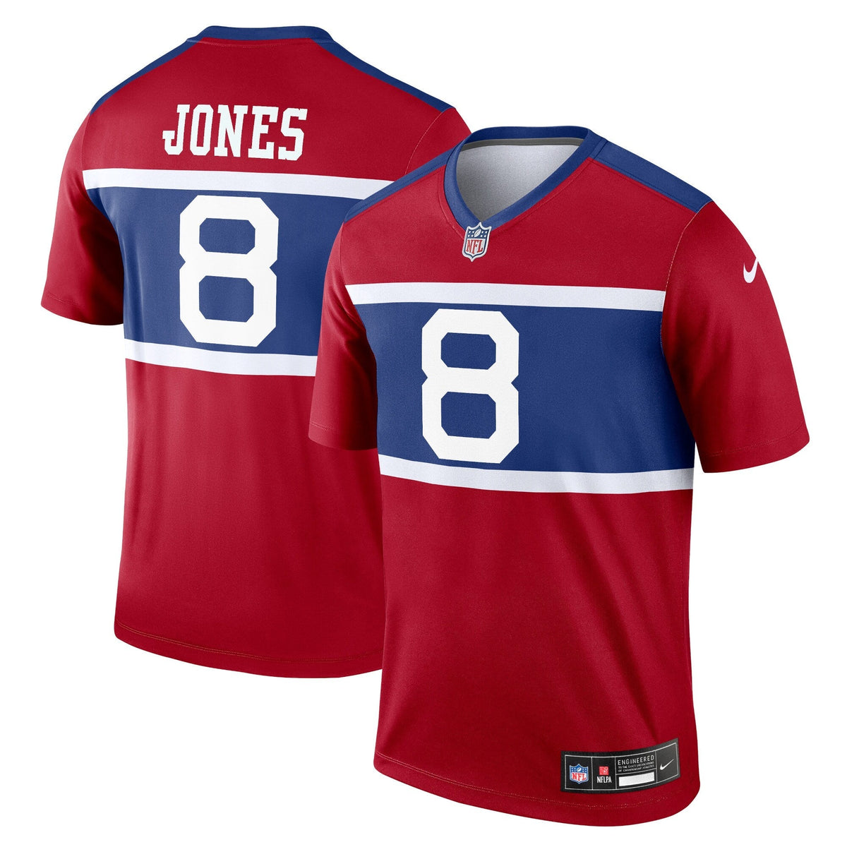 Daniel Jones New York Giants Nike Alternate Legend   Jersey - Century Red