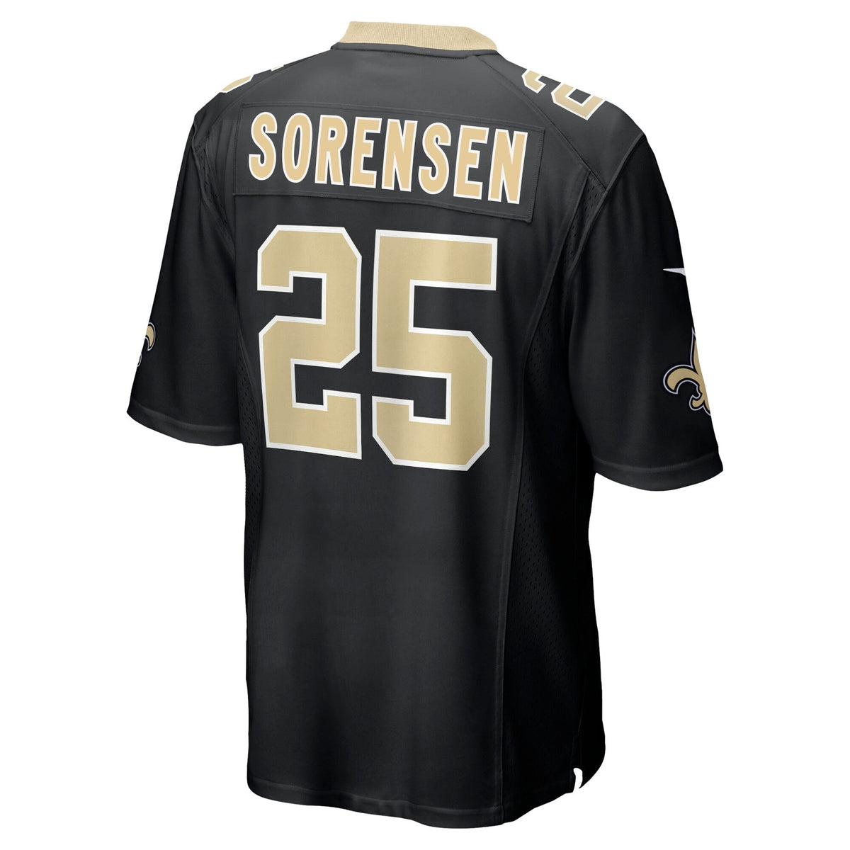 Daniel Sorensen New Orleans Saints Nike   Game Jersey - Black