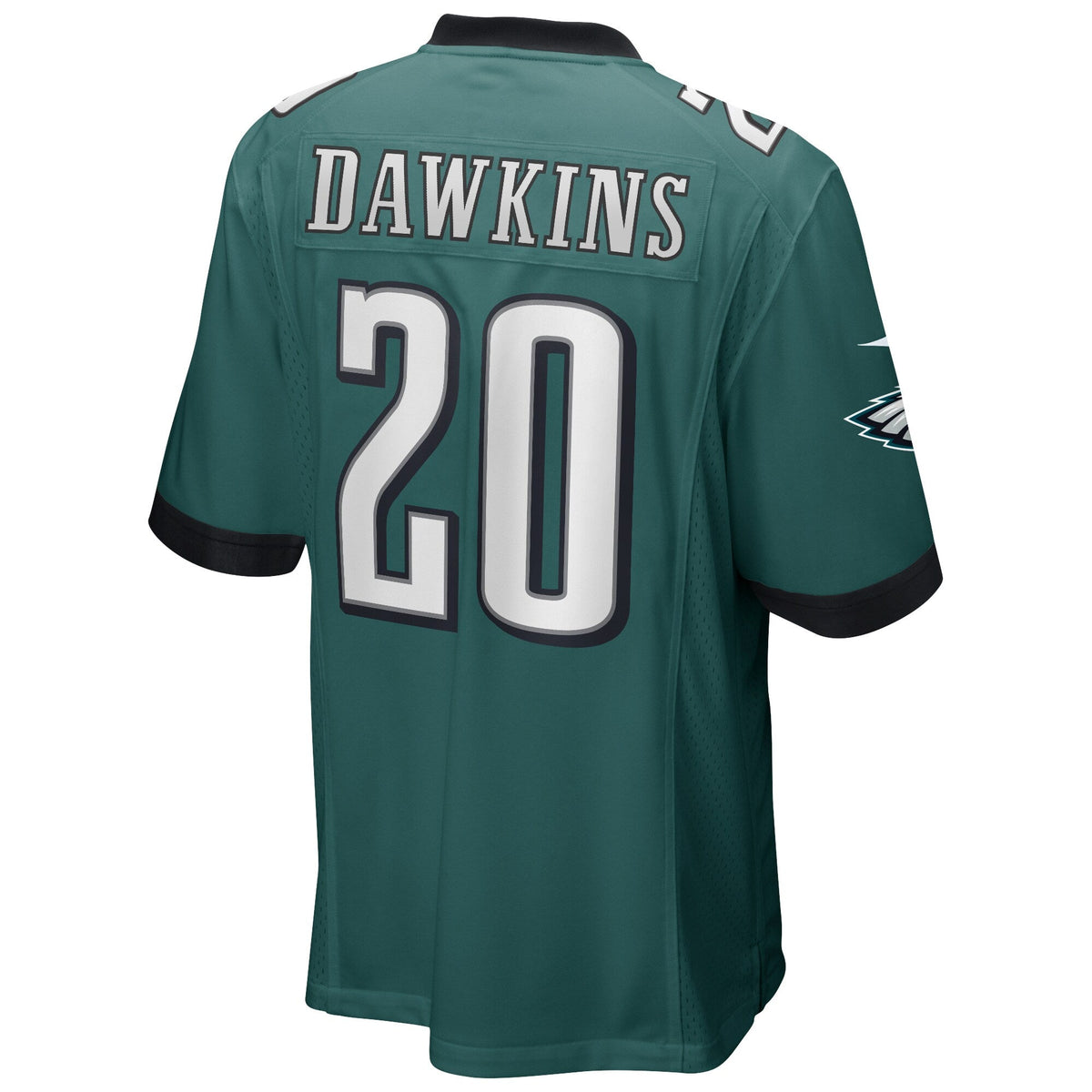 Brian Dawkins Philadelphia Eagles Nike Game Retired   Jersey - Midnight Green