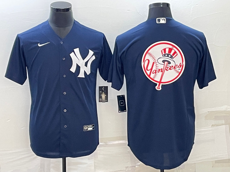 Men's New York Yankees Navy Alternate Team Jersey1