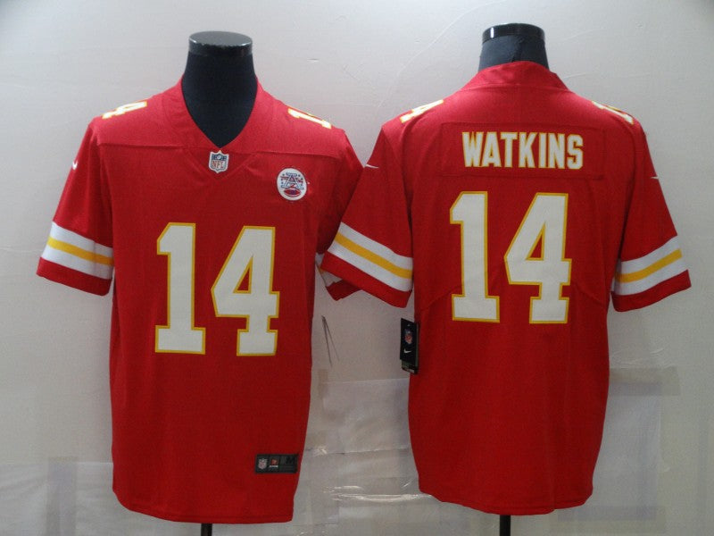 Men's Kansas City Chiefs Sammy Watkins #14 Red Game Jersey1