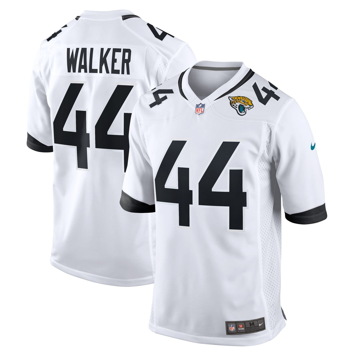 Travon Walker Jacksonville Jaguars Nike   Game Jersey - White