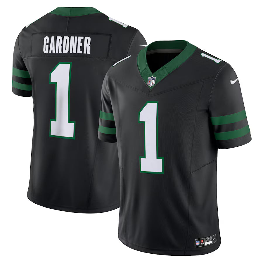 Ahmad Sauce Gardner New York Jets Jersey - Legacy Black