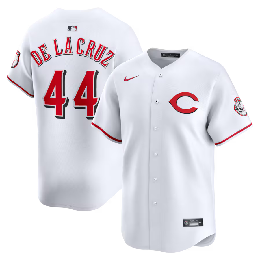 Elly De La Cruz Cincinnati Reds Alternate 2 Jersey - White