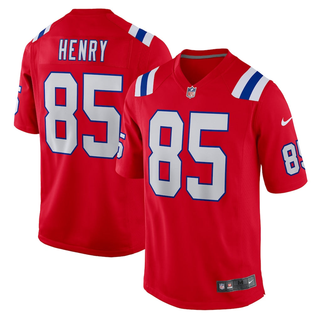 Hunter Henry New England Patriots Alternate Jersey - Red