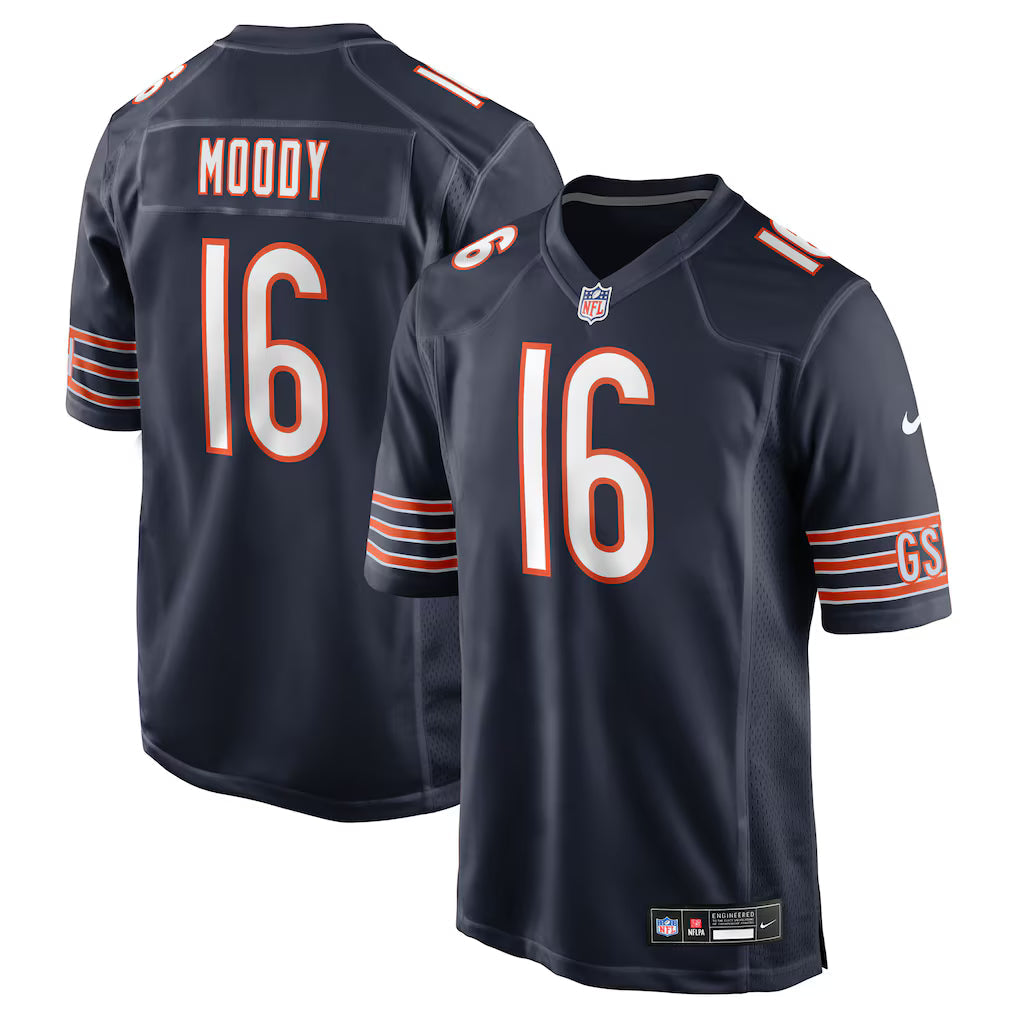 Jake Moody Chicago Bears Jersey - Navy